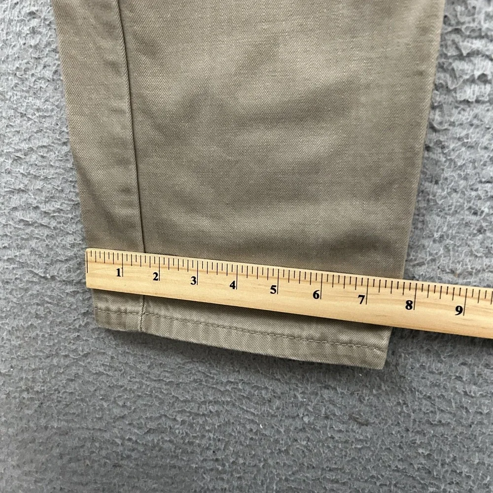 Levis Jeans Mens 31x30 Beige 505 Regular Straight American Work Wear Pants Adult
